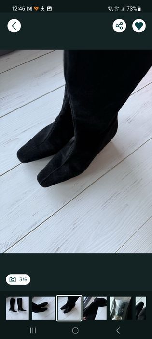 Cizme piele toc kitten