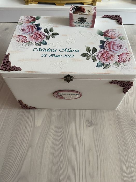 Cutie trusou/Lumanare botez