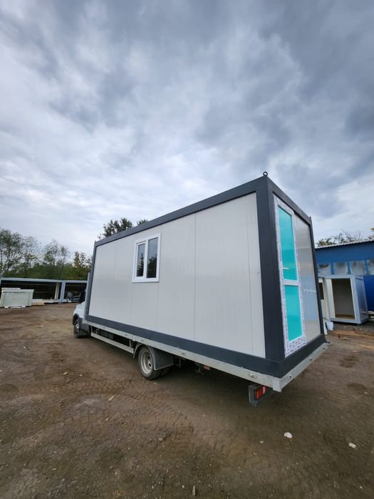 Vand containere modulare 6x2,4 o usa un geam 2.799€