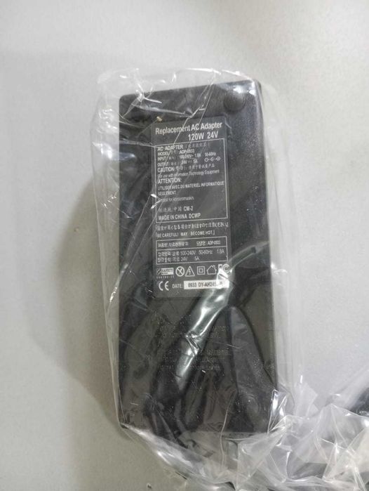 блок питания, адаптер 24v 5A на 24 вольта 120w