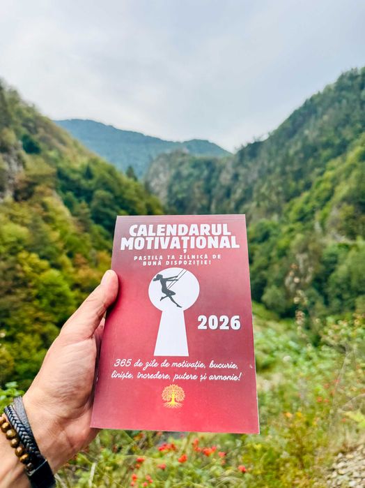 Calendar Motivațional 2026 - perfect pentru un cadou cu impact