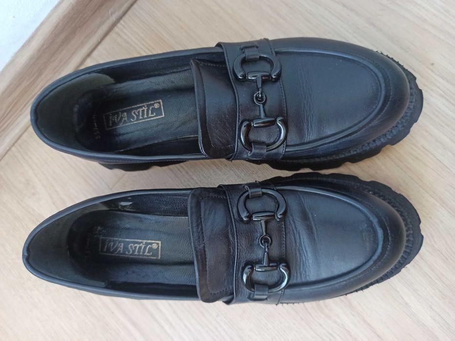 Обувки естествена кожа