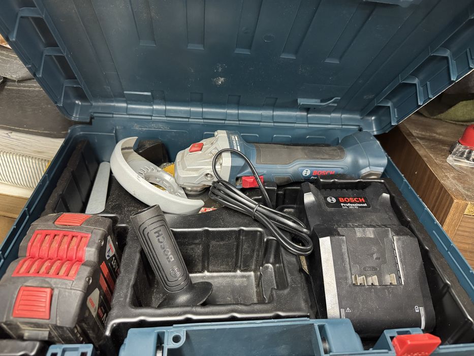 Bosch акб болгарка 18v проф с 2аккумуляторами