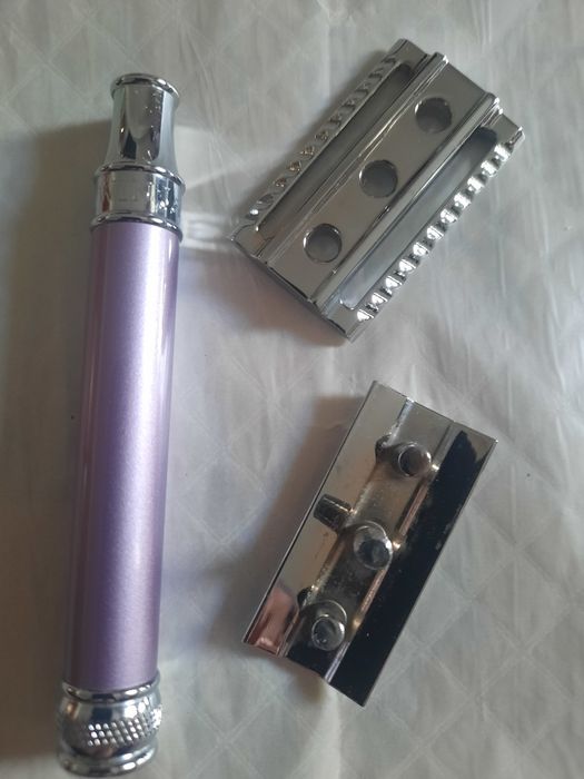 aparat de ras clasic englezesc din inox