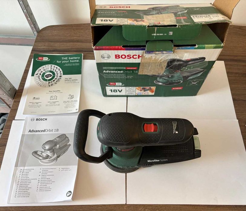 Slefuitor Bosch Advanced orbit 18