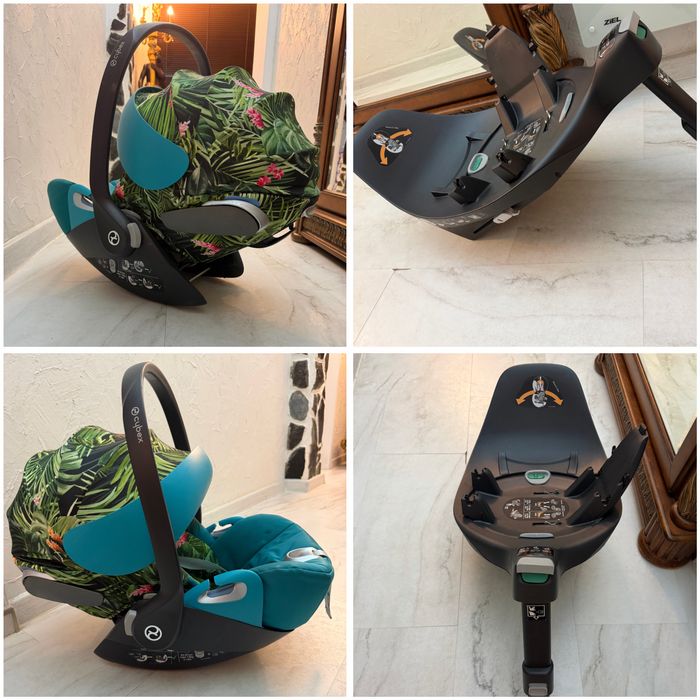 Стол за кола и база Cybex dj khaled cloud Z Sirona Z base i size