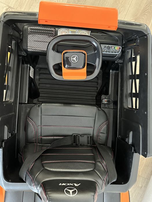 Masinuta electrica copii camion Mercedes Benz Axor 12v telecomanda Tir