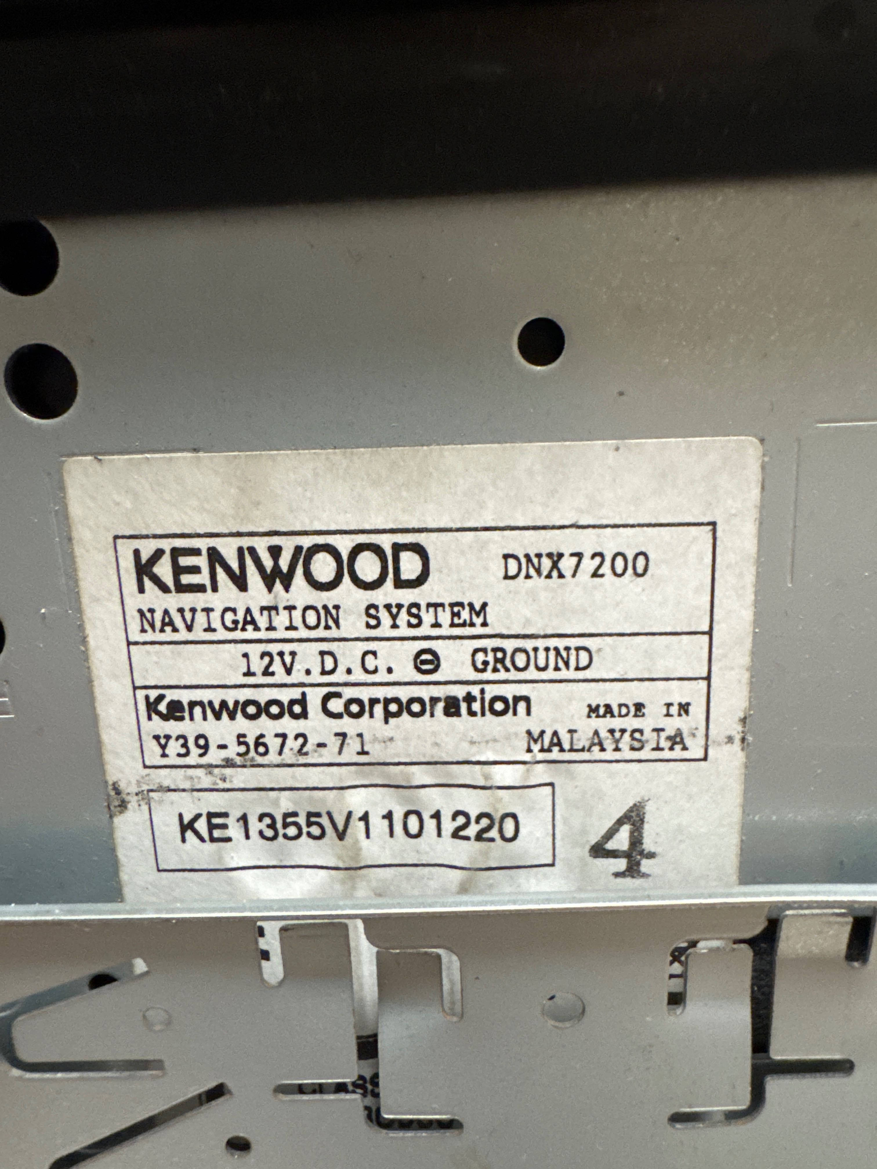 kenwood DNX 7200