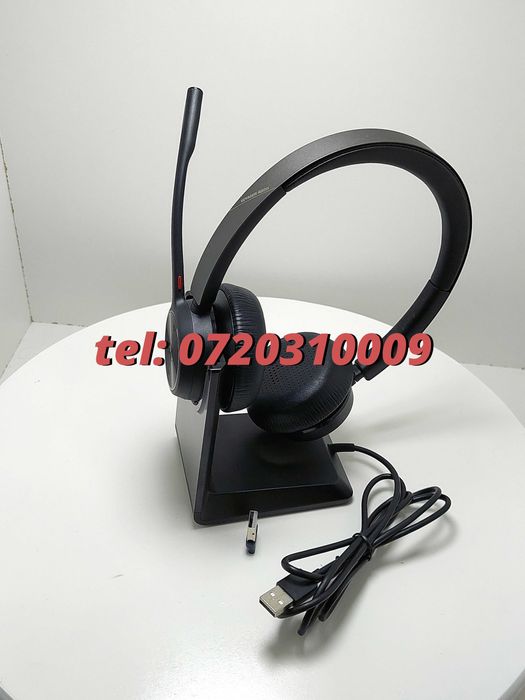 Casti Wireless Plantronics Poly Voyager 4320  Statie De Incarcare