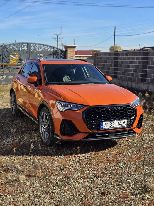Audi Q3 Portocaliu 35 TDI Quattro S line Matrix Led Bang&Olufsen 680 W