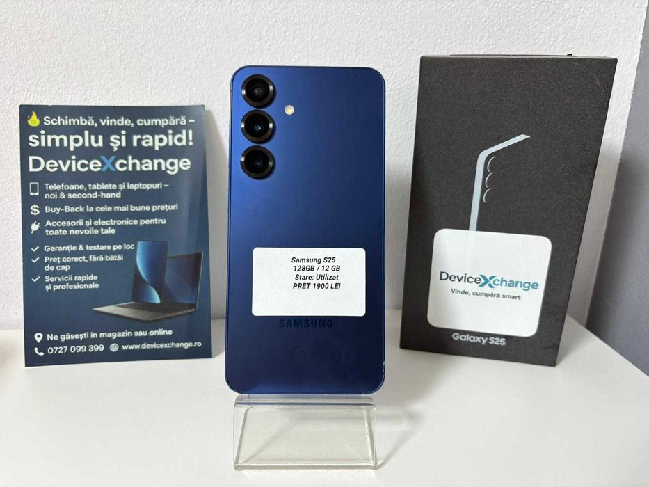 Samsung  S25 12GB/128gb Blue SH * Garantie *Buy Back * deviceXchange