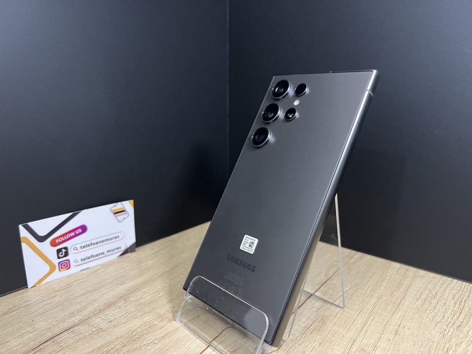 Samsung Galaxy S24 Ultra 256Gb Titanium Black Second-Hand Ca nou 3 ani