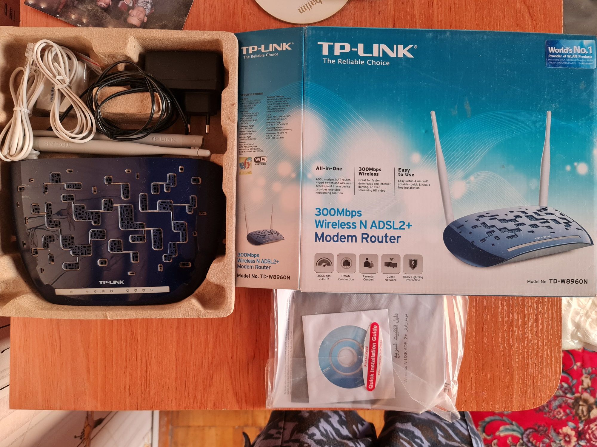 Wi-Fi роутер TP-LINK TD-W8960N