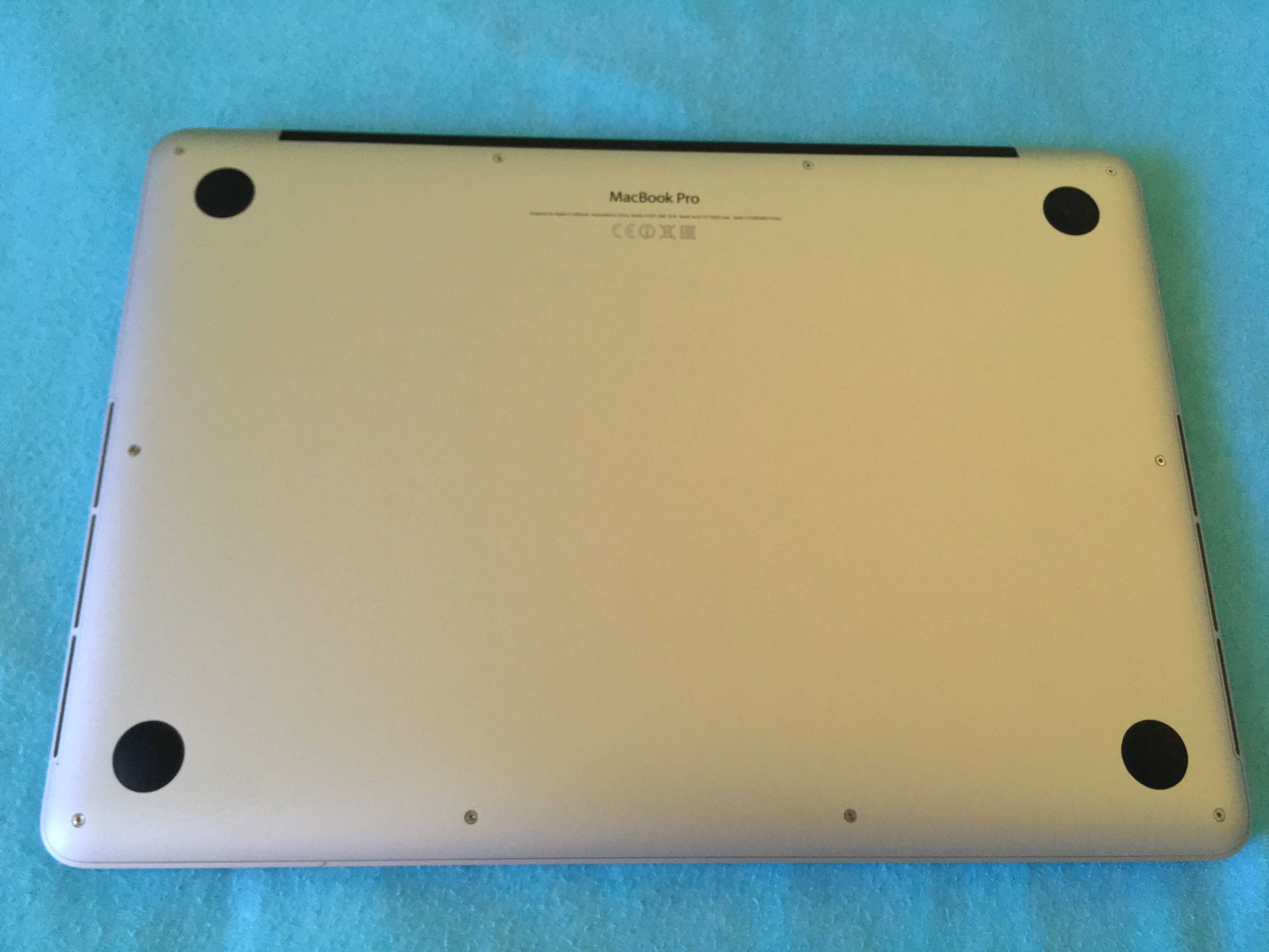 macbook pro retina 13" 2013-2014, A1502, intel i5 2.4 ghz, ssd 256 gb