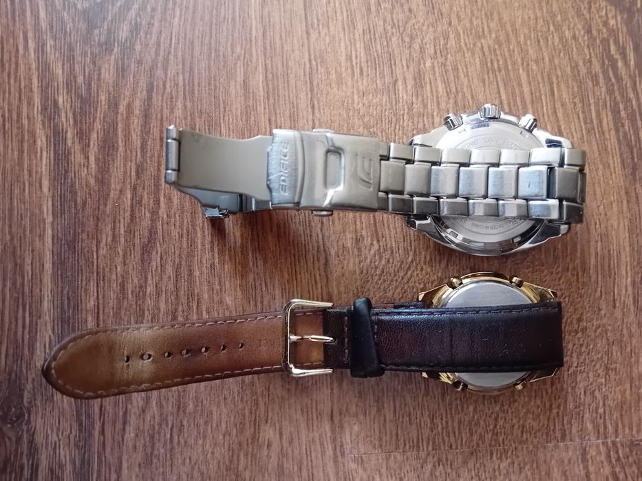 Часовник CITIZEN и Casio EDIFICE