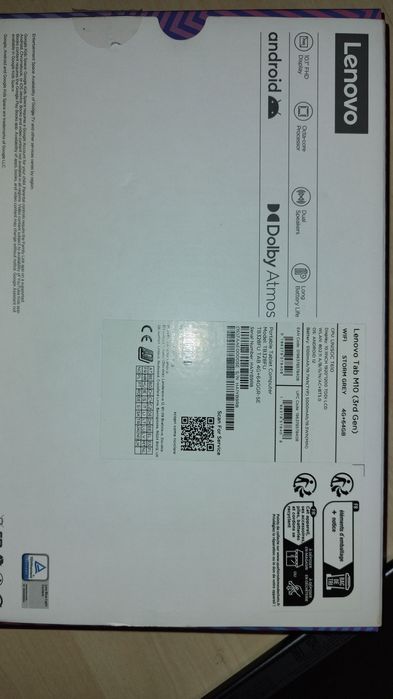 Tableta Lenovo Tab M10 fhd (3rd Gen) acte , garanție
