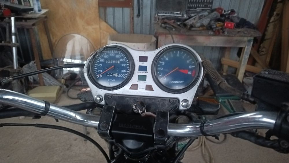 Honda cb 450 înmatriculat