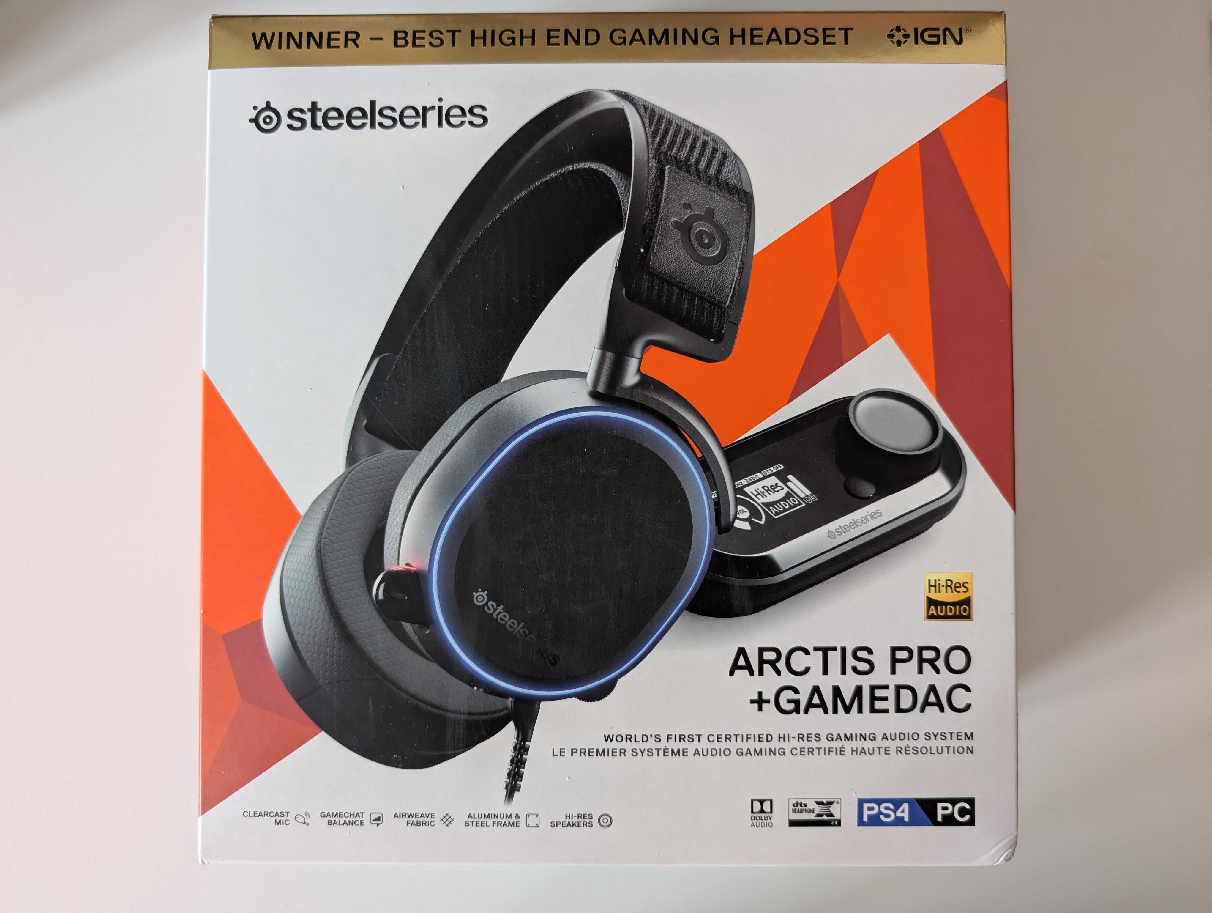 Слушалки SteelSeries Arctis Pro + GameDAC
