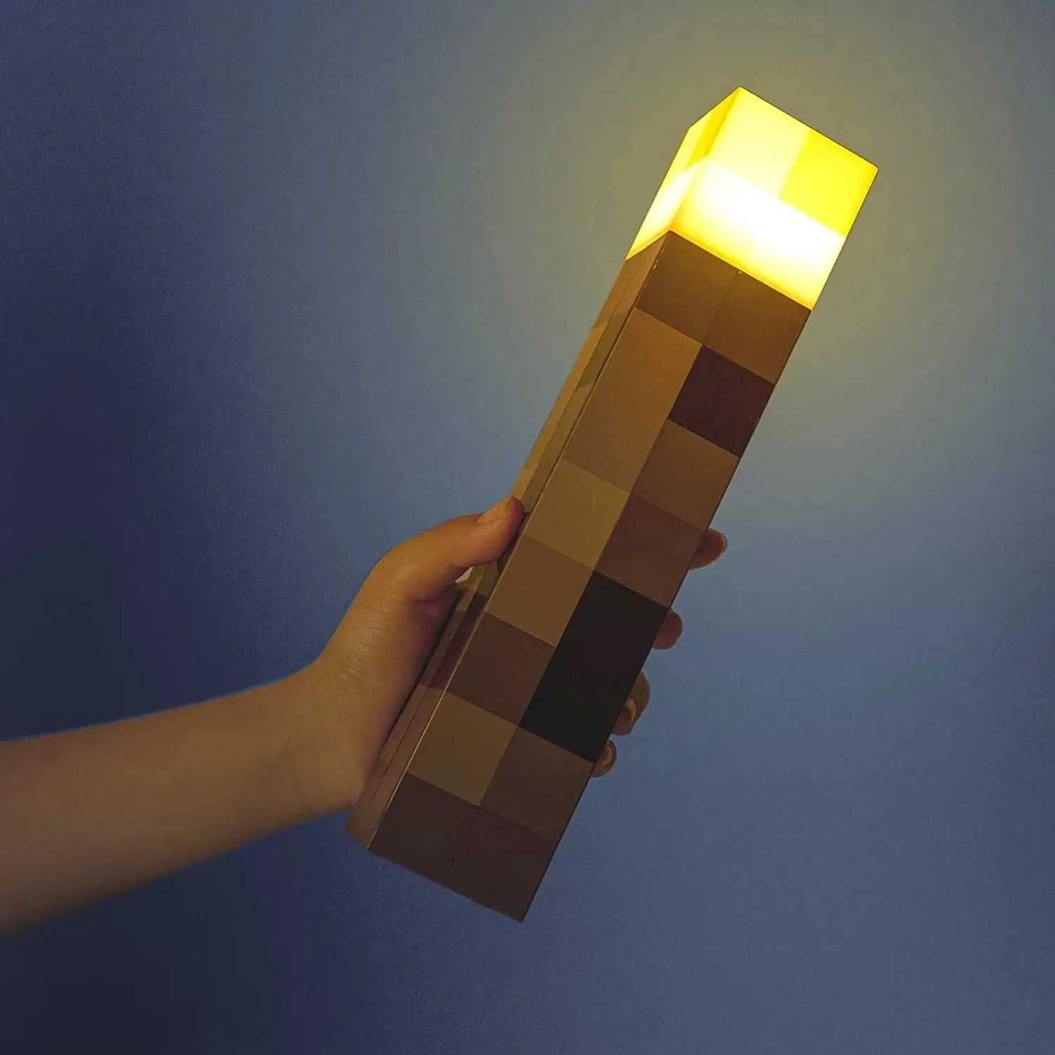 Майнкрафт лампа, Minecraft torch, детска лампа