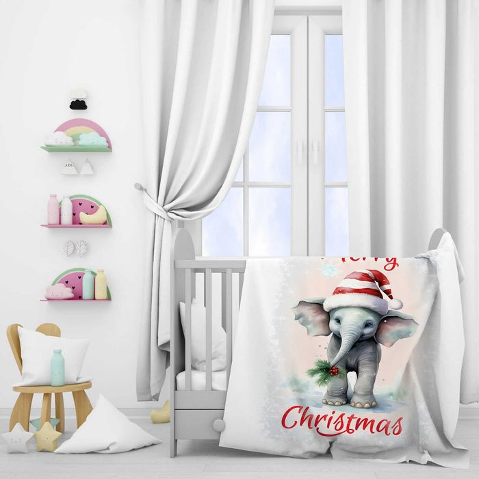 Детски поларени одеяла с КОЛЕДНИ мотиви - 8 варианта