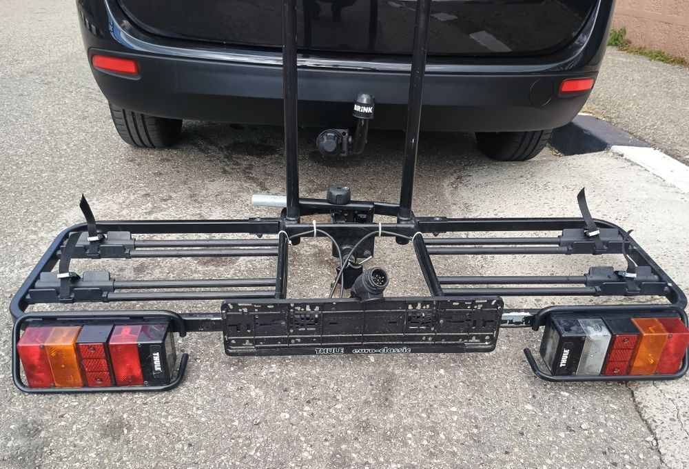 Suport biciclete Thule auto pentru cârlig
