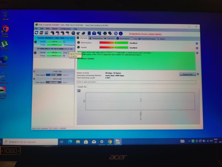 Лаптоп  Acer V15