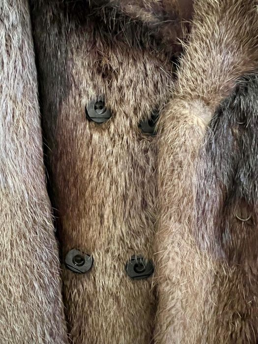 Haină  blană  naturală