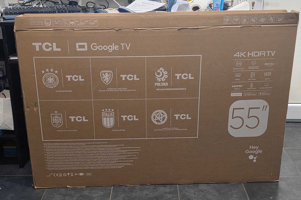 Hope Amanet P8 Samsut TV TCL 139 CM UHD 4k