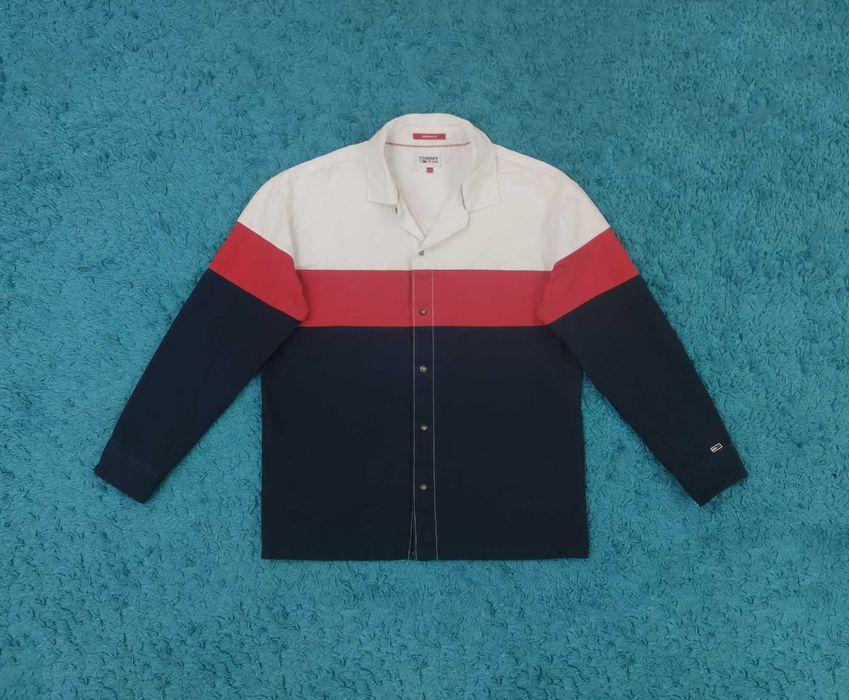 Camasa Tommy Hilfiger New York City Navy/Red