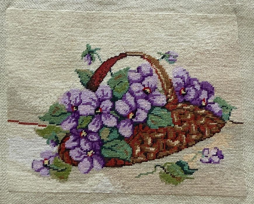 Vând goblen lucrat manual