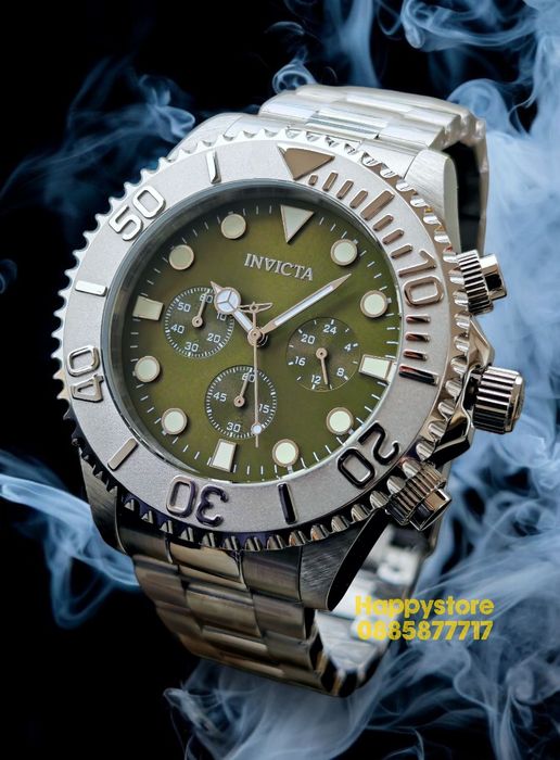 INVICTA Grand Diver Silver 48 mm, Инвикта нов ръчен часовник
