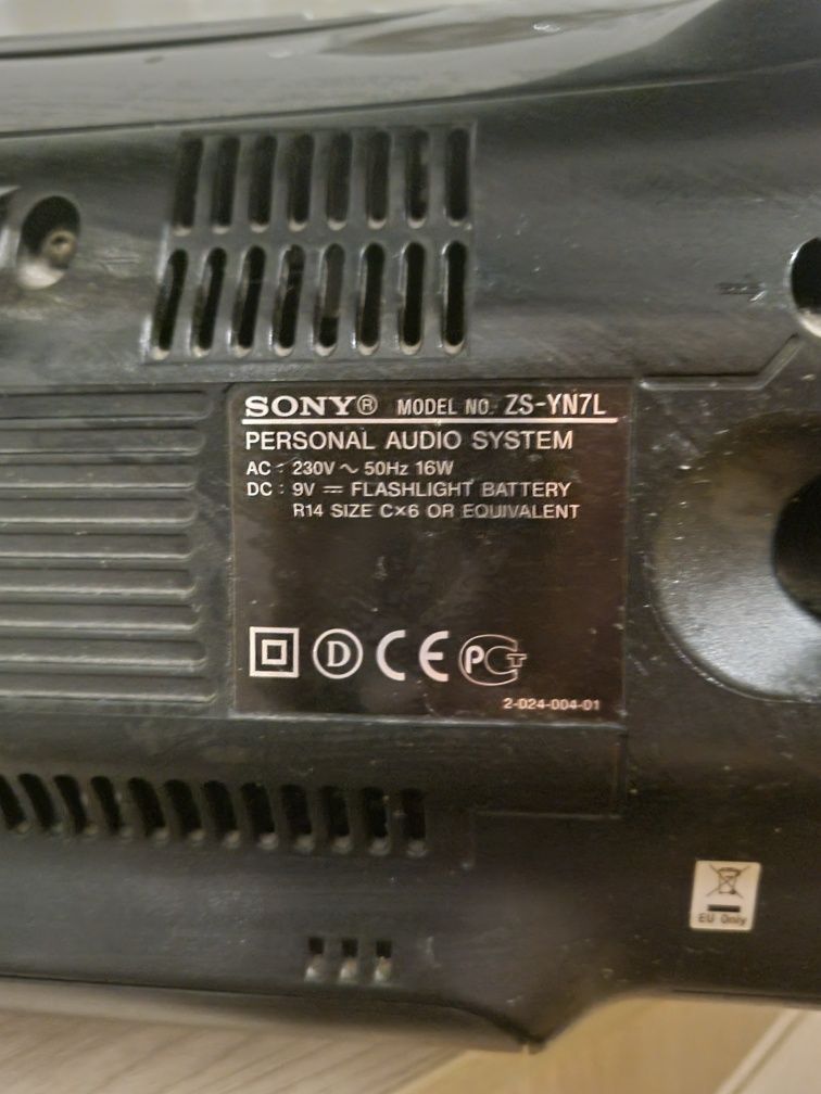 Магнитола SONY ZS-YN7L
›
Sony
Магнитола SONY ZS-YN7L
›
Sony
Магнитола