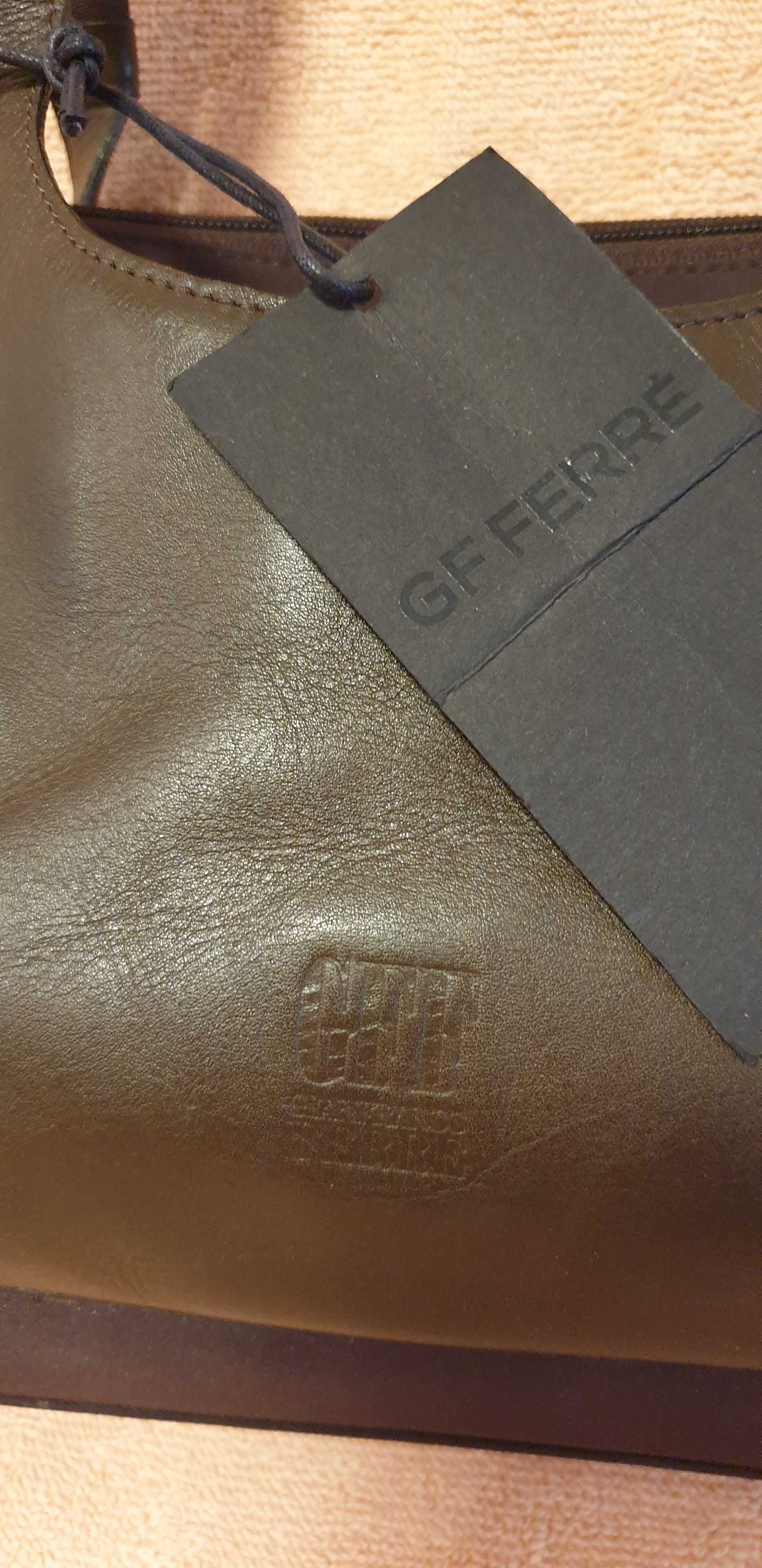 Geanta piele G.F.Ferre, originala, noua cu eticheta