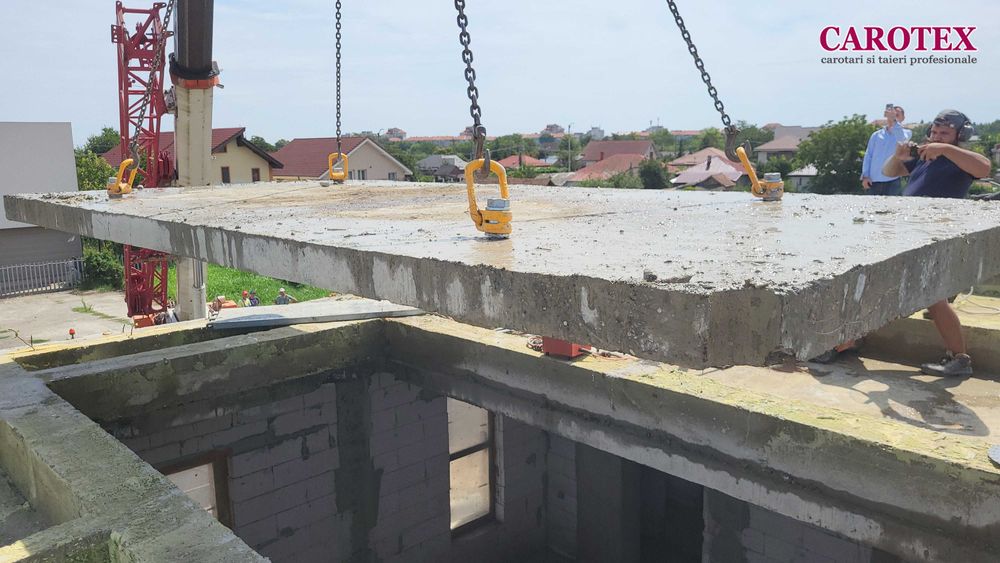 Taieri si decupari industriale in beton