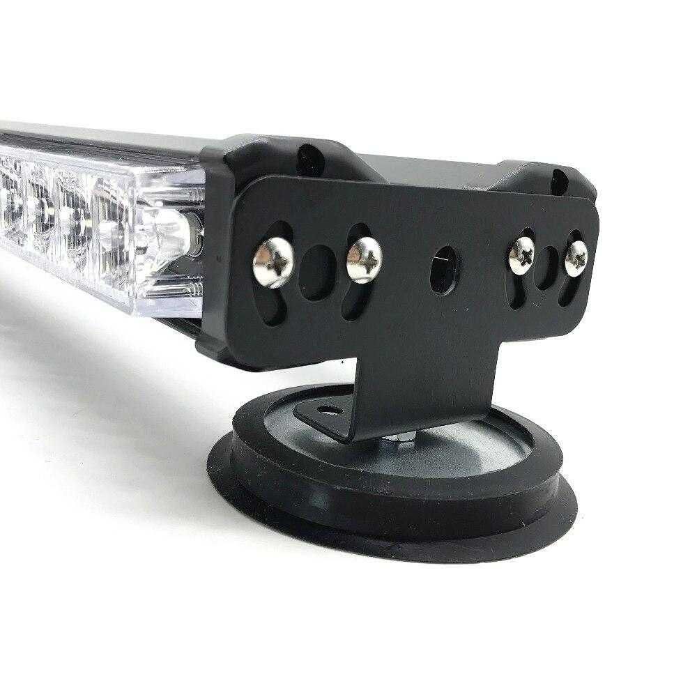 Супер мощна 36 LED аварийна сигнална лампа, 46см, 108W,12-24V,7 режима