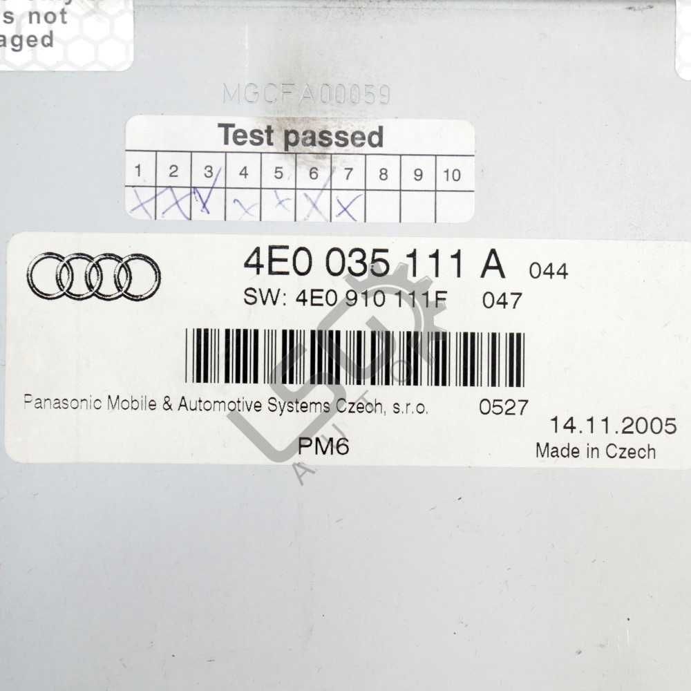 CD чейнджър AUDI A6 (4F, C6) 2004-2011 ID: 121147