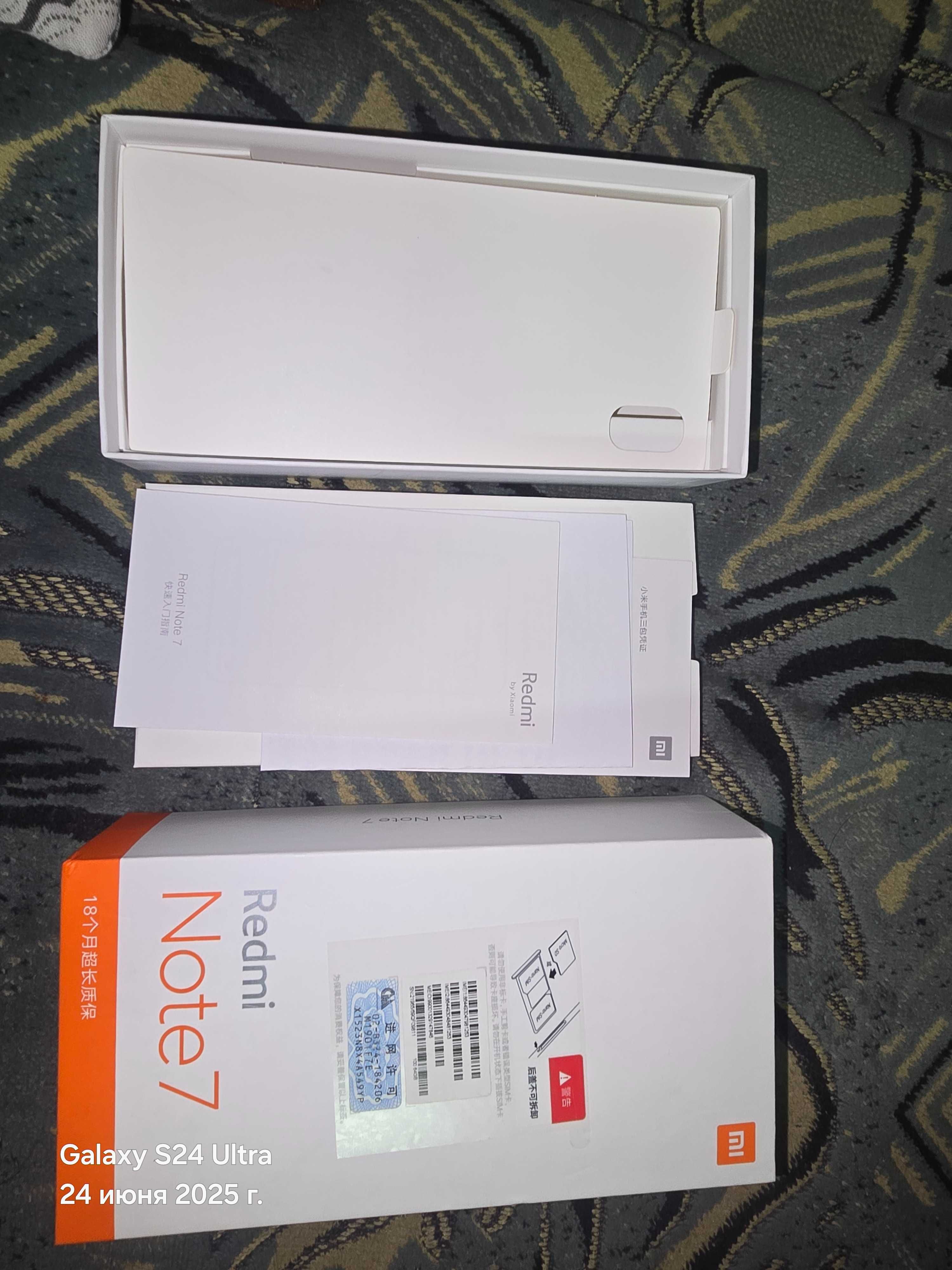 Redmi note 7 в идеальном состоянии.