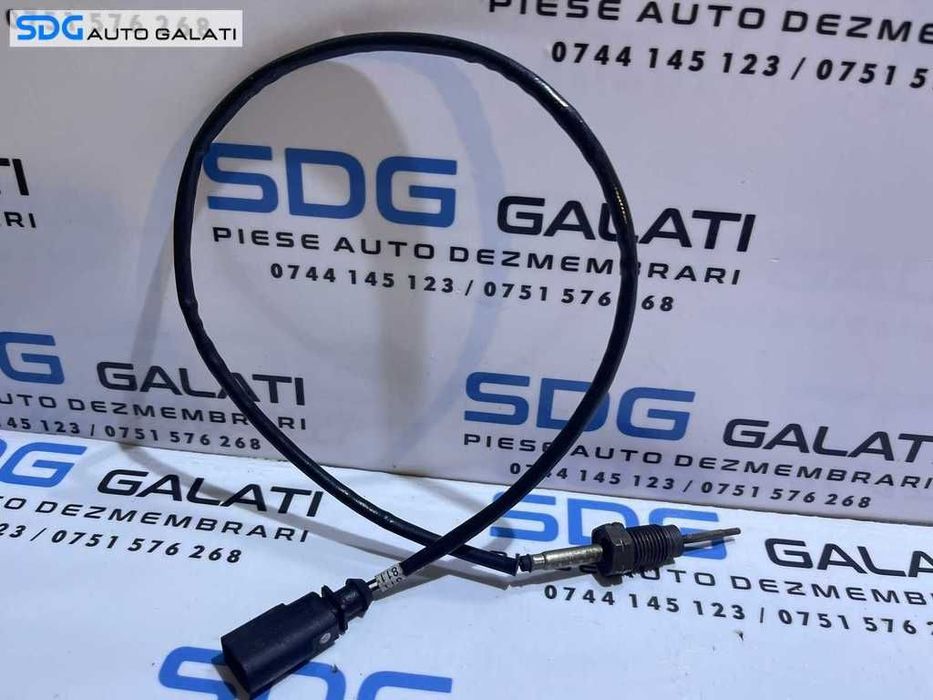 Senzor Temperatura Gaze Evacuare Audi A4 B8 2.0 TDI CAGA CAGB CAGC CMEA 2008 - 2015 Cod 03L906088AQ