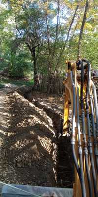 Prestări servicii fundație  săpături Excavații miniexcavator Prahova