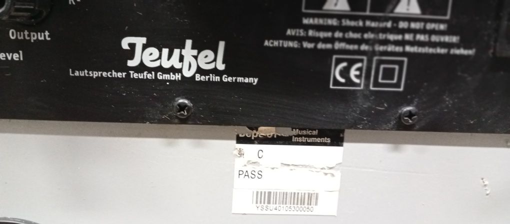 Активен субуфер TEUFEL 10 "