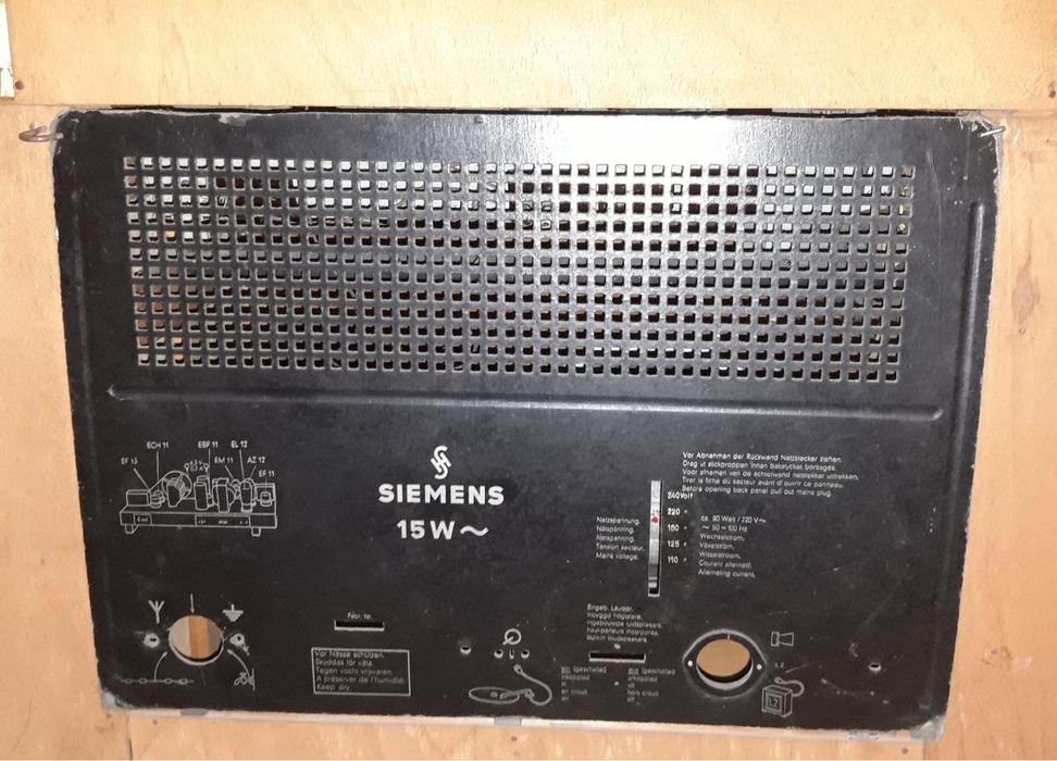 Combina radio pickup de colectie Siemens