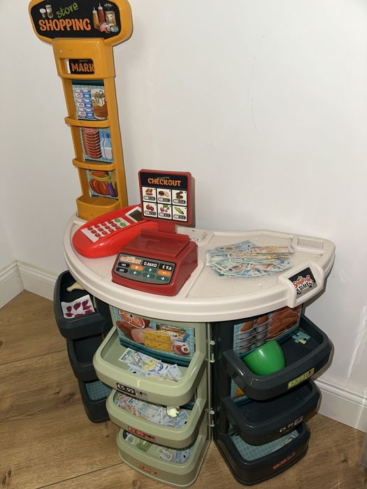 Supermarket pentru copii casa de marcat magazin