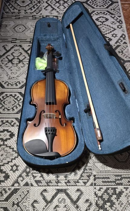 Set vioara 4/4 cu husa si accesorii