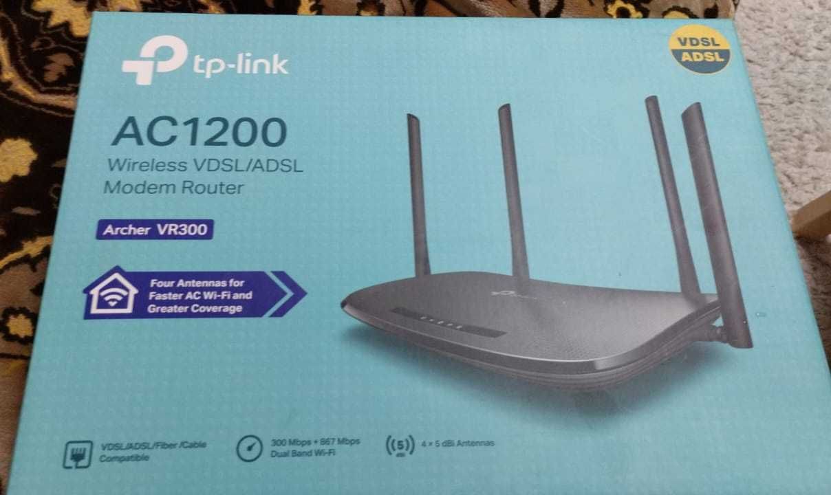 АС 1200 модем ADSL WI-FI