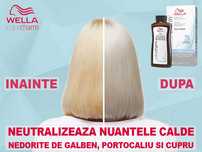 Wella T18 Blond Cenusiu Deschis - Toner, neutralizeaza culorile calde