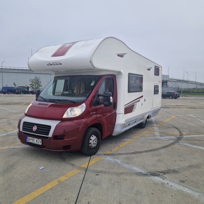 Autorulota NobelART A800, august 2008, 6 locuri in centura, 7 dormit!