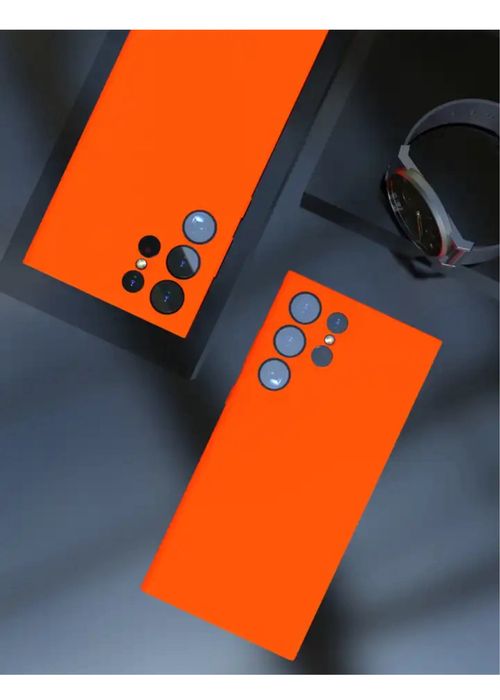 Samsung S24/S25 PLUS/ULTRA/EDGE Husa Slim TPU Inside Alcantara Colorat