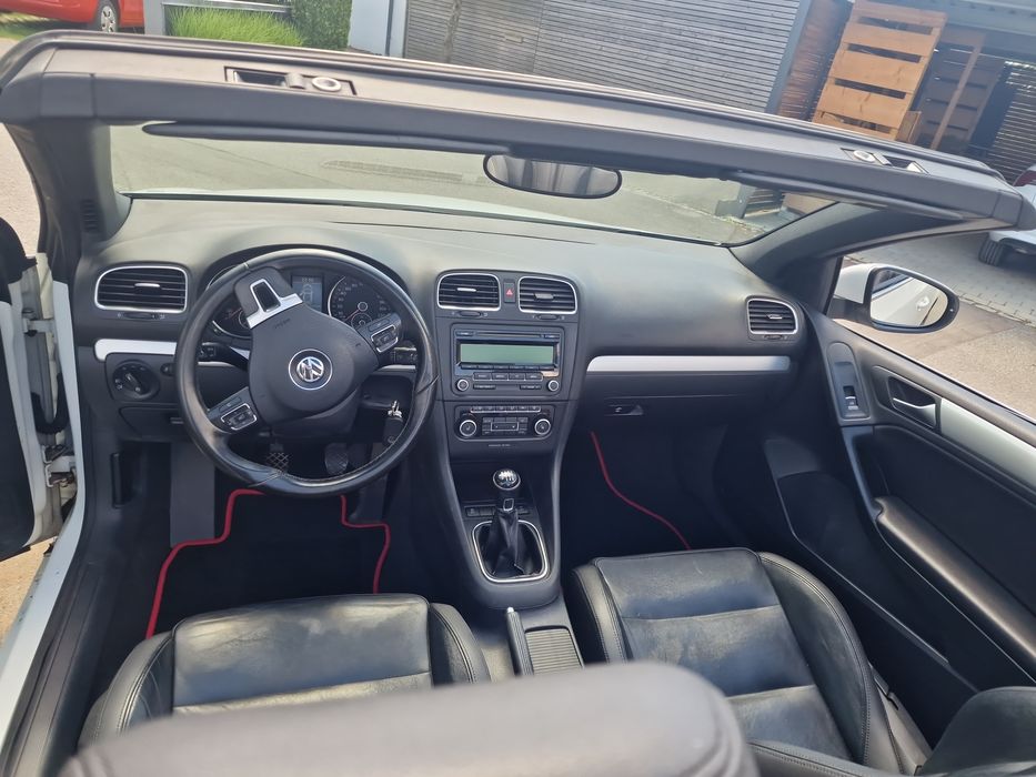Volkswagen Golf 6 Cabrio 2.0TDI BMT piele