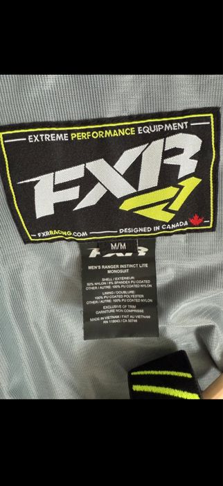 FXR Combinezon Snowmobil Ranger