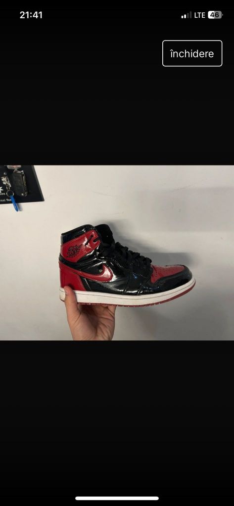 Jordan 1 Patent Bred